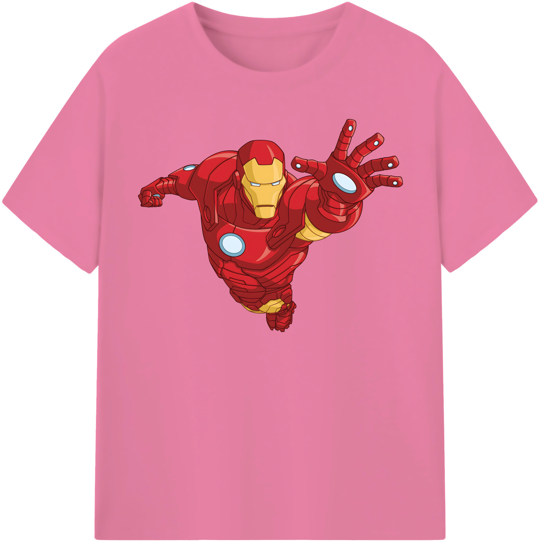 （画像用） アベンジャーズ The Avengers 綿100％半袖Tシャツ（フロントプリント）